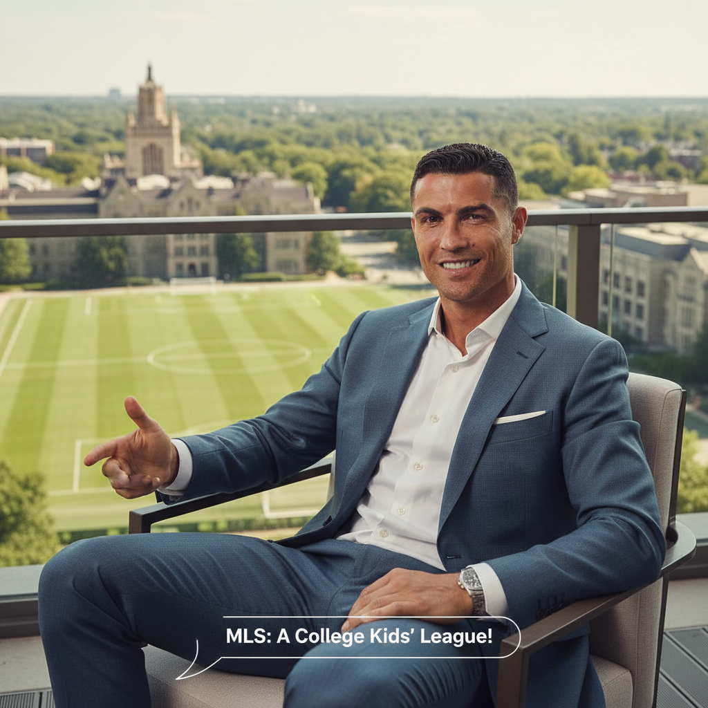 Eks Rekan Ronaldo di Al Nassr Sindir MLS: Liga Anak Kampus!